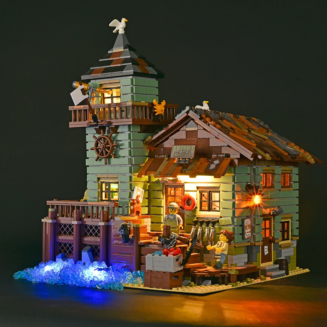 USB Lighting Kit for Fisherman Cottage 21310 (Only LED Light No Block Kit) | Игрушки и хобби