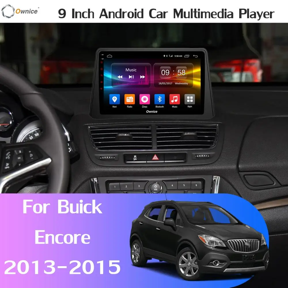

360°Panoramic Camera 4G LTE 8 Core Android 9.0 4G+64G GPS Radio CarPlay SPDIF DSP Car Player for Buick Encore 2013 2014 2015