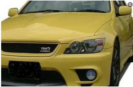 Карбоновые фары Брови Веки для 1998-2005 Lexus IS200 IS300 alteza