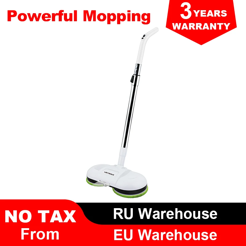 (FBA)LIECTROUX F528A Wireless Electric Mop with Waxing ,Wet Dry Cleaning ,Water Spay,Mopping Robot Non Vacuum Cleaner, LED Light|Vacuum Cleaners| - AliExpress
