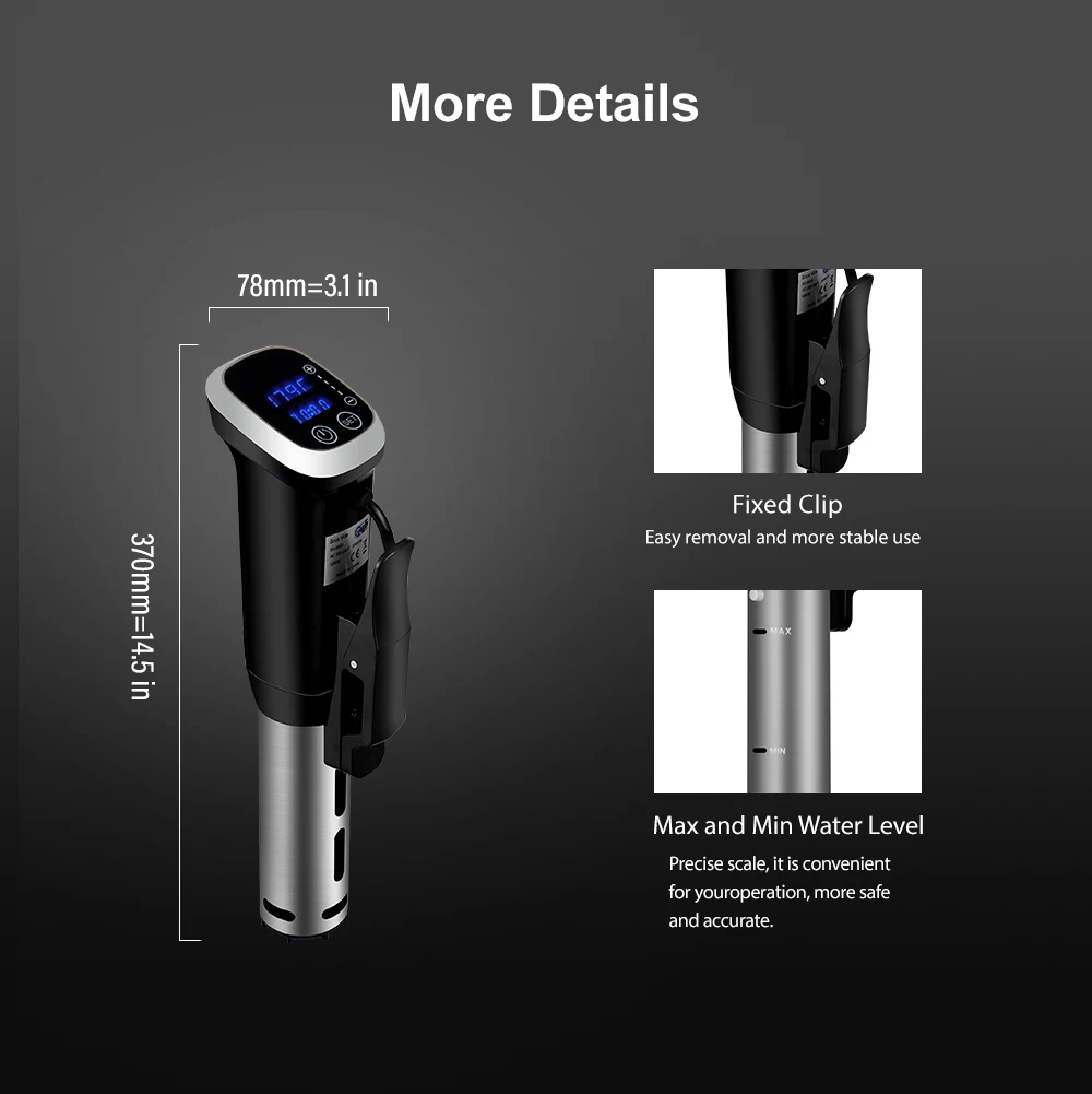 biolomix sous vide fogao com display digital led 05