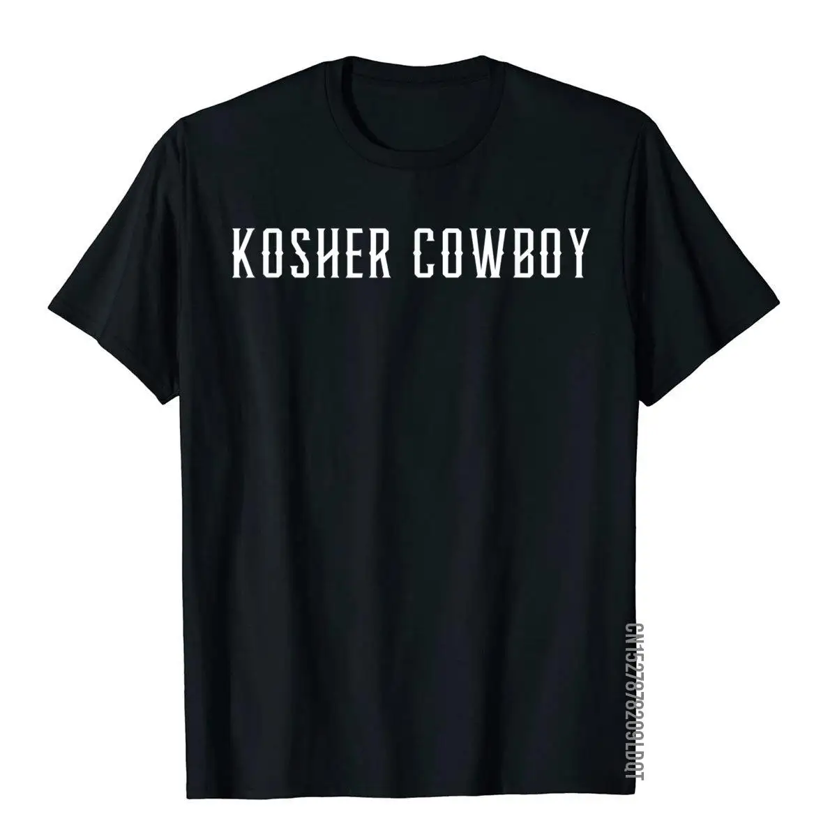 Kosher Cowboy Yeehaw Southern Jewish South Texas Y'all T-Shirt__B8755black