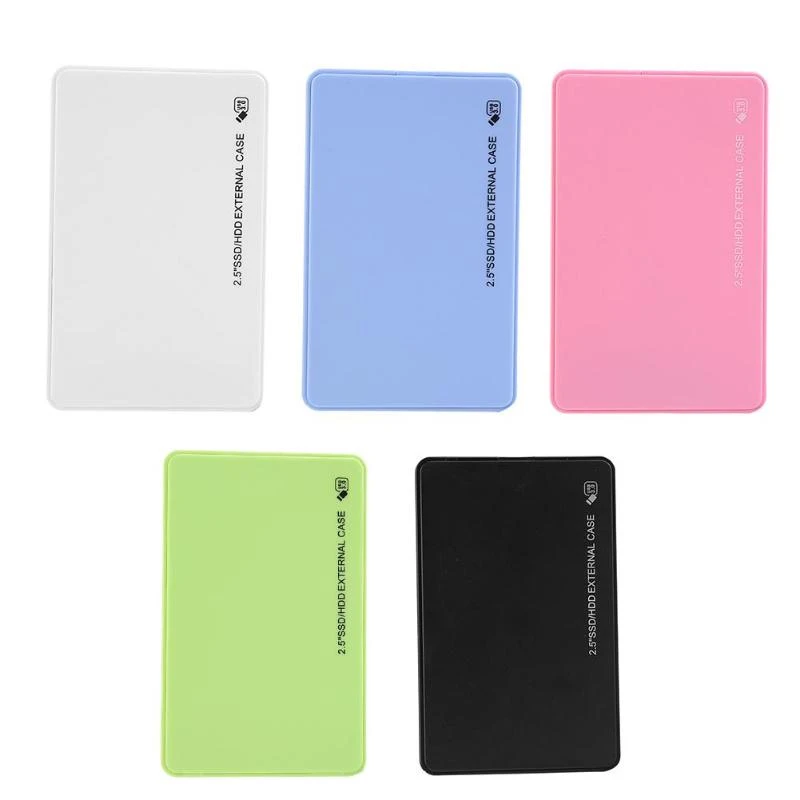 hard disk case 3.0 Protable 2.5 inch USB3.0 HDD Case SATA to USB 3.0 External Hard Drive Disk Enclosure 5Gbps SSD Hard Disk Case HDD Box Enclosure 3.5 hdd external box