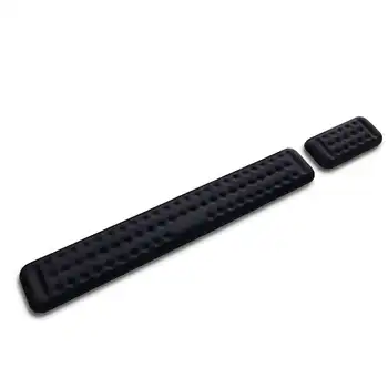 

Keyboard Wrist Rest & Mouse Wrist Support Set-Memory Foam Gaming Wrist Cushion For Office, Computer, Laptop & Mac Typing - Ergon