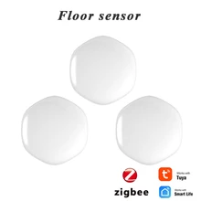 ZigBee – détecteur de fuite d'eau Wifi, alarme sonore, Tuyasmart Smart Life, alarme de débordement, sécurité 