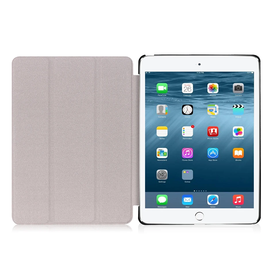 MTT чехол с граффити для Apple iPad 9,7 дюймов A1822 A1823 Magentic TriFold из искусственной кожи Smart Cover для iPad 9,7 ''A1893 чехол