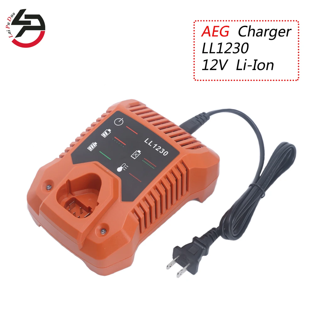 12V Li Ion For AEG Power Tool Battery Charger BS12C2, BSS12C,BS12C