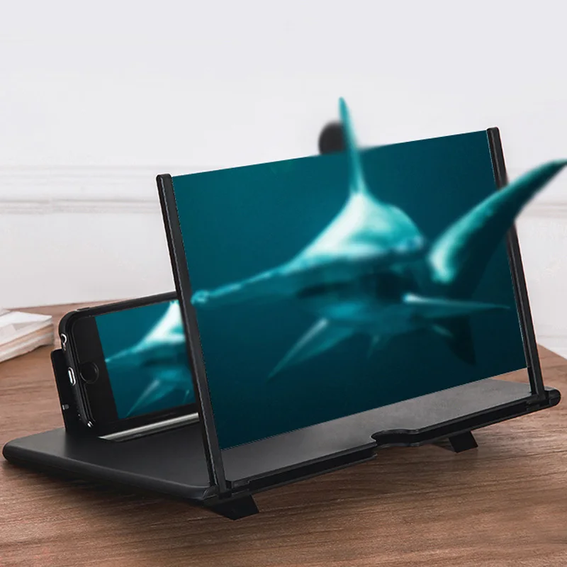  Phone Amplifier Screen Loupe High Definition 12 Inch Amplification Function Screen With Magnifying 
