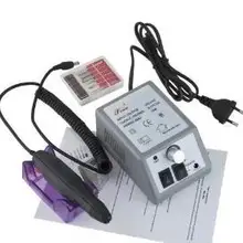 Новое поступление, профессиональная Мощная Электрическая дрель для маникюра, пилочка для ногтей, насадки для педикюра, пилка для полировки, форма для ногтей