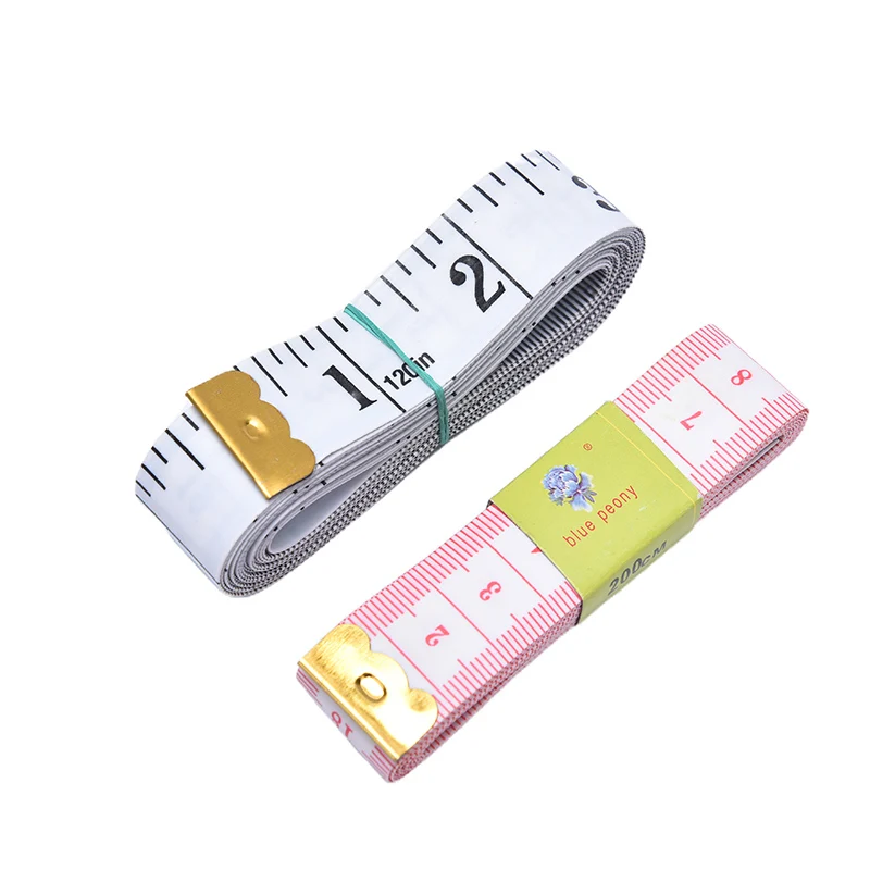 3m Measuring Tape Body Waist Weight Height Dress Fabric Sewing Tailor  Ruller
