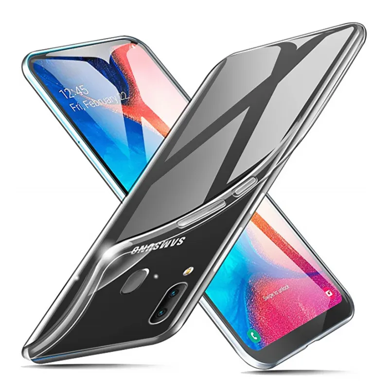 Slim Soft TPU Case For Samsung Galaxy J4 PRIME J6 J7 J3 A6 A9 A8 Plus A7 2018 Transparent S7 A6S A8S Silicone |
