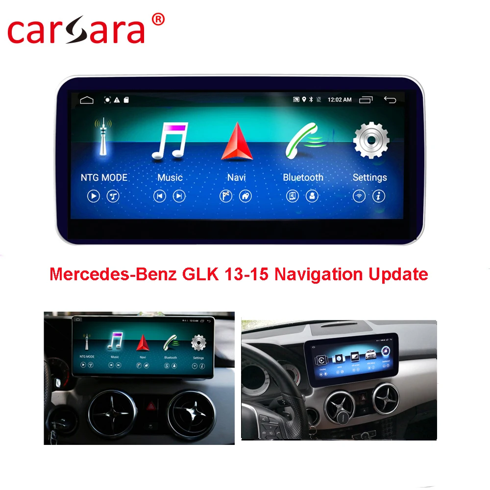 

Factory Replace Touch Screen Navigator for Mercedes-Benz GLK 2013 2014 2015 Upgraded DVD Player with Android 9.0 System