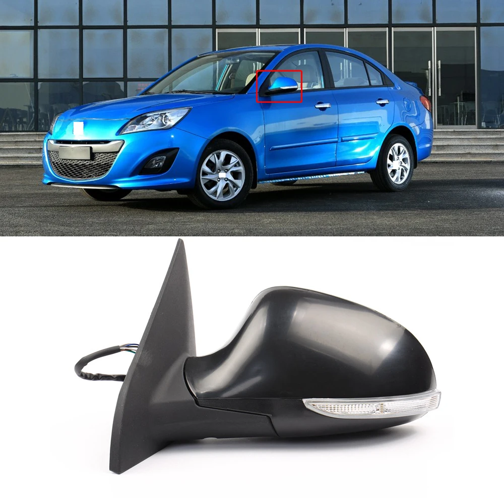 CAPQX для Changan Alsvin V5 2012, внешнее зеркало заднего вида, боковое зеркало заднего вида, зеркало заднего вида, отражатель в сборе