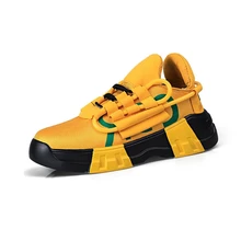 Мужские кроссовки на шнуровке легкие дышащие уличные Повседневные туфли обувь для пеших прогулок