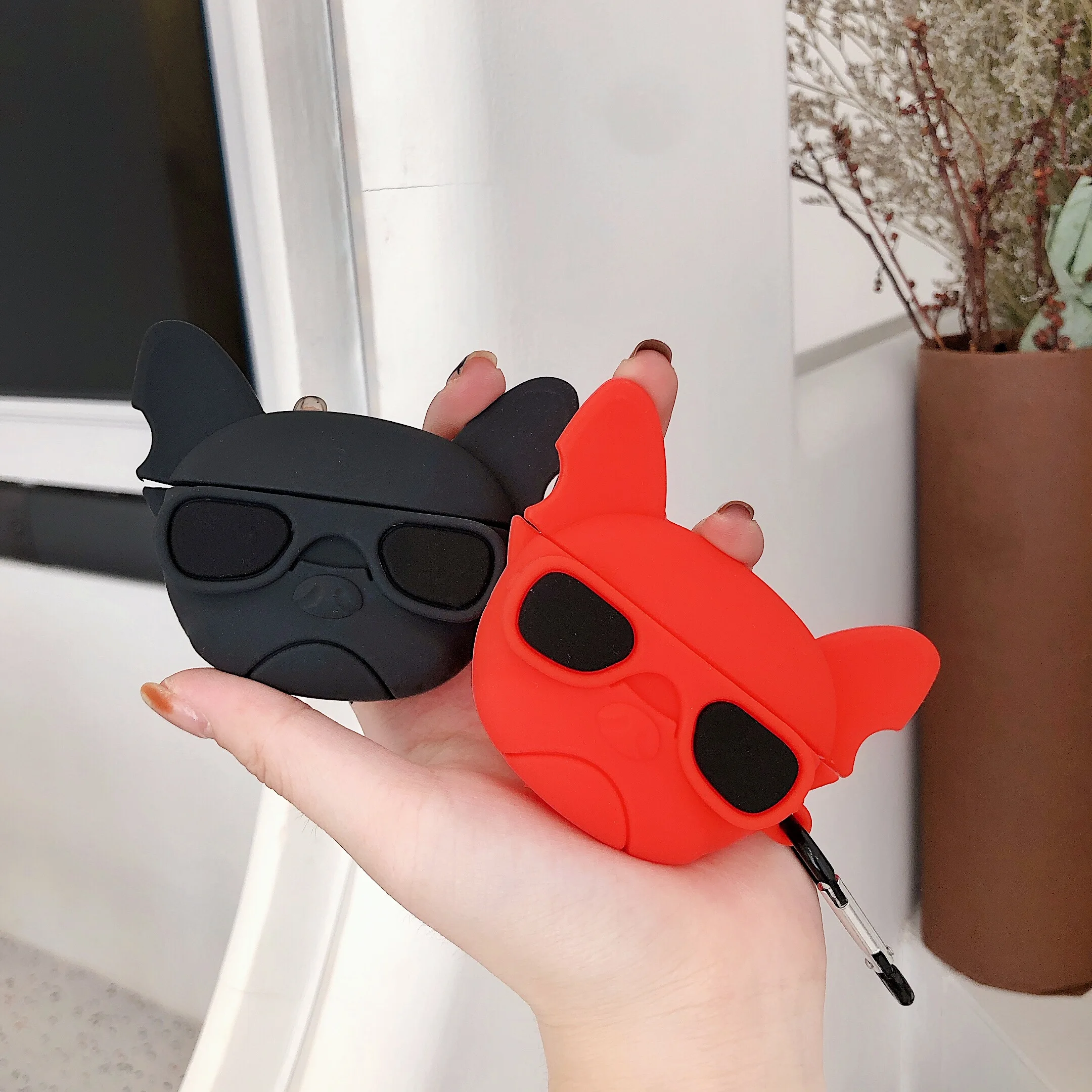 3D мультфильм беспроводной Bluetooth гарнитура чехол для Apple Airpods 1 2 Наушники