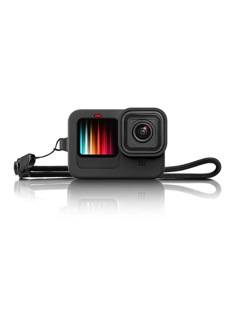 

for Go pro Hero 9 Black Silicone Protective Full Cover Shell Camera Accessorie