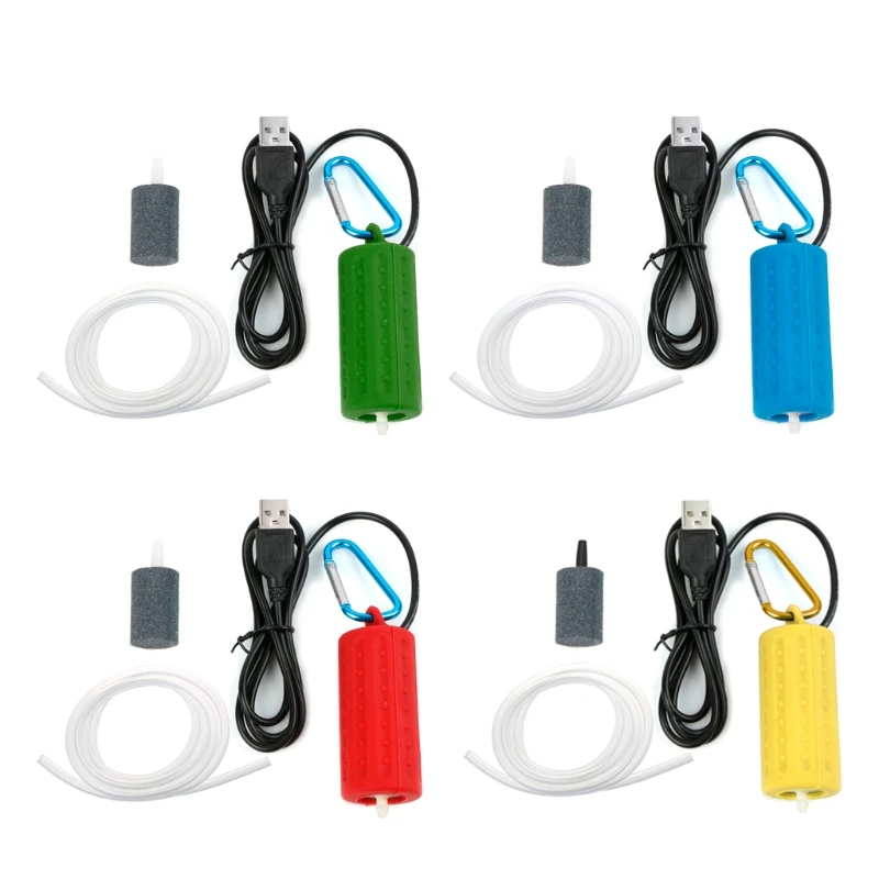 Портативный мини USB аквариумный кислородный воздушный насос для аквариума