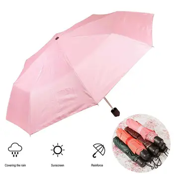 

Dustproof Anti-UV Umbrella with Silver Adhesive Courtyard Travel Outdoor Umbrella Sunshade Umbrella 8 Bones Rainy Day Garden