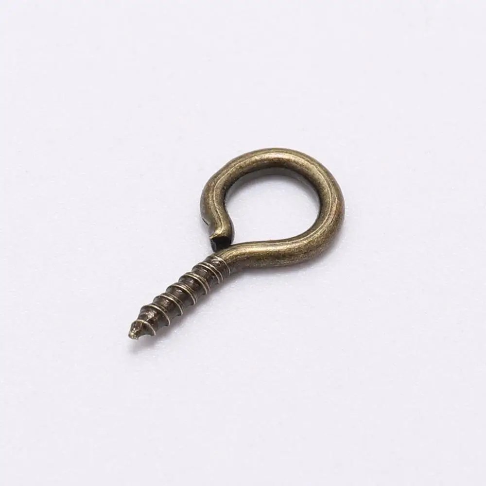 100-200pcs/lot Small Tiny Eye Pins Eyepins Hooks Eyelets Screw