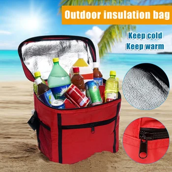 

Newly Picnic Cool Bag Waterproof Foldable Insulated Lunch Bag Cooler Ice Bag for Camping Gym Travel Picnic