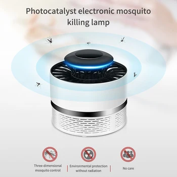 

5V USB Home Mosquito Killer Lamp Indoor Electronic Mosquito Repellent Killer Anti Insect Killer Bug Zapper Trap UV Light Lamp