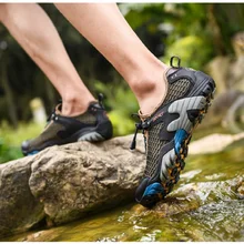 Летняя водонепроницаемая обувь; мужские пляжные сандалии; дышащая Спортивная обувь; мужские быстросохнущие шлепанцы; носки для плавания и дайвинга; Tenis Masculino