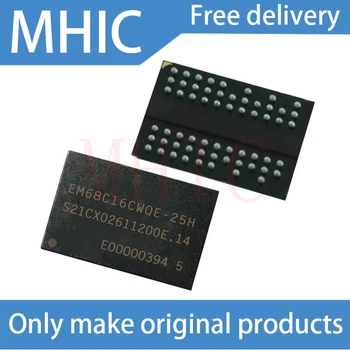 

3pcs/lot EM68C16CWQE-25H FBGA84 IC chip 100% brand new original free shipping