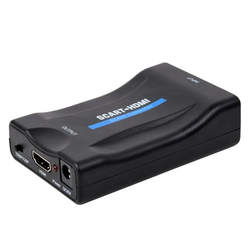  SCART A HDMI Audio E Video Converter Adattatore Per HD TV DVD Per Sky Box
