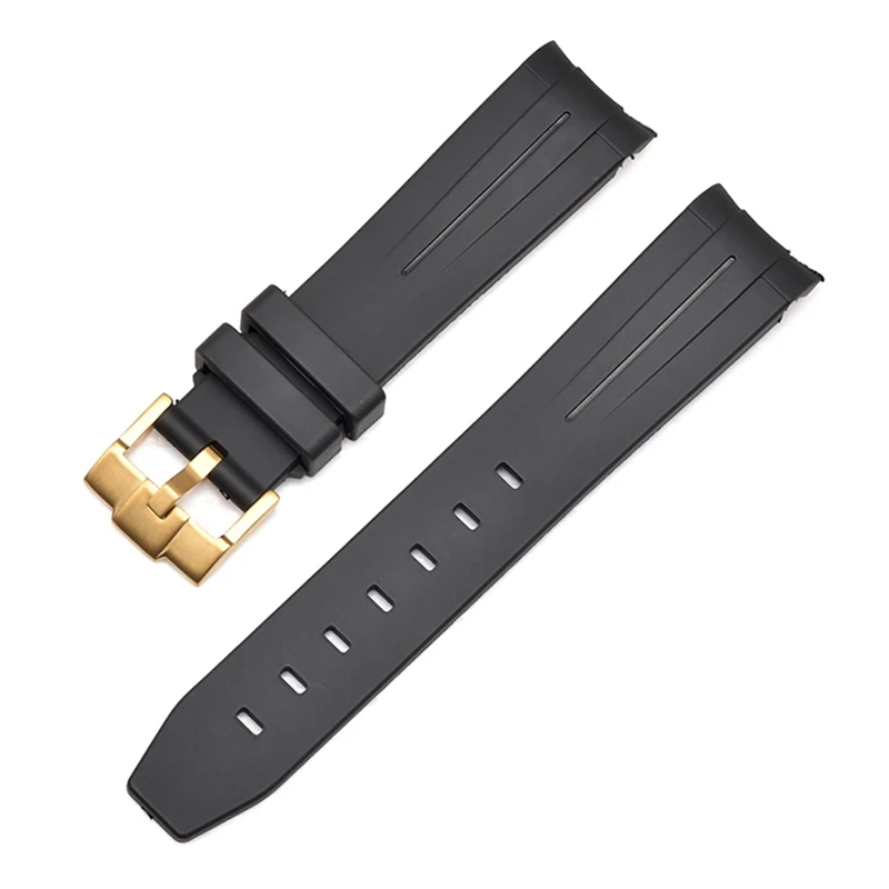 Ремешок для часов регулируемый силиконовый ремешок для наручных часов сменные аксессуары для часов - Band Color: BBJ