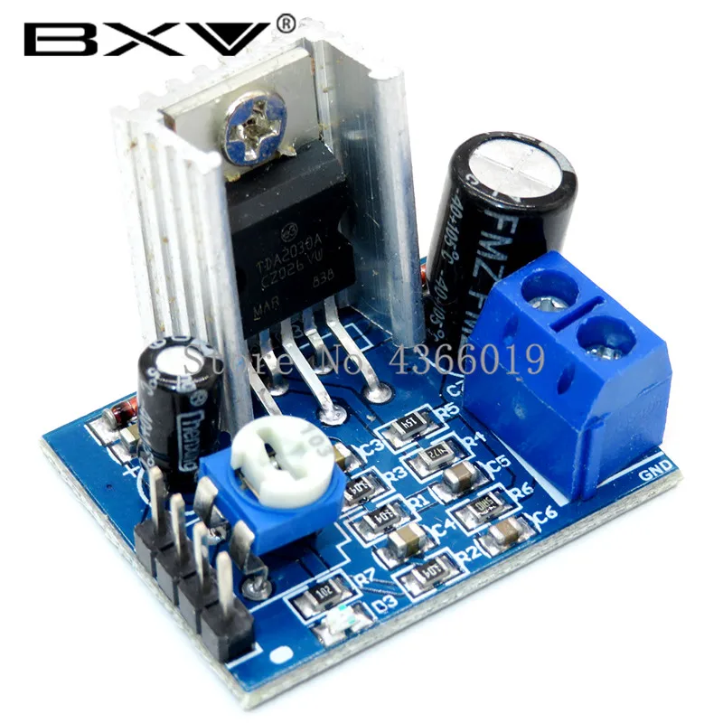 

TDA2030 Module Power Supply TDA2030 Audio Amplifier Board Module TDA2030A 6-12V Single