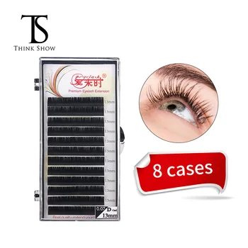 

THINKSHOW 8 Case All Size Individual Eyelash Extension Natural Long Fashion Charming Eyelashes Extensions Beauty Makeup Tools