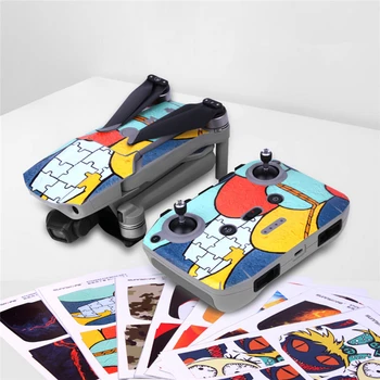 

Removable PVC Protective Film Sticker Colorful Drone Body Arm Remote Control Battery Skin Decals for DJI Mavic Air 2 Parts