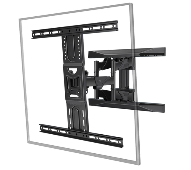 Supporto TV Orientabile Da Parete Per 45-75 Pollici - VESA 600x400, Portata 45.5kg - Foto 5