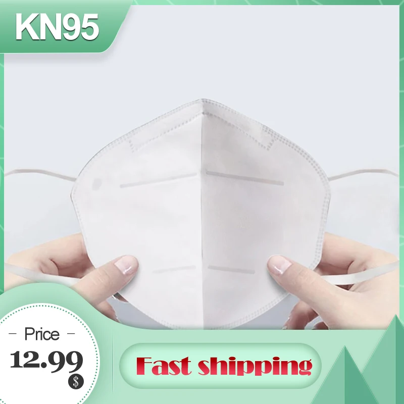 

10/20/50PCS/Lot KN95 Face Mask Dust Mouth Mask Anti Infection KN95 Masks PM2.5 Particulate Respirator