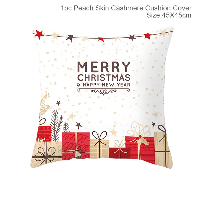 FRIGG Christmas Cushion Covers Christmas Pillowcase Merry Christmas Decor for Home Navidad Noel Happy New Year - Цвет: Pillowcase 59