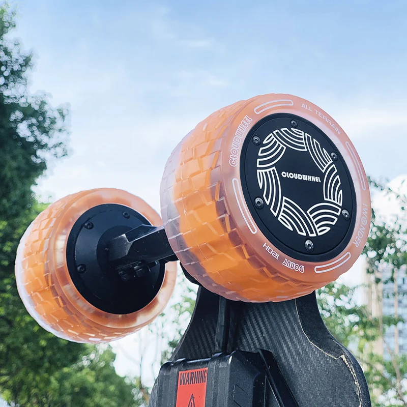 CLOUDWHEEL Donut 120mm Hub Motor Sleeve Urban All Terrain Off Road Electric Skateboard Wheels skateboard accessories,skateboard wheel