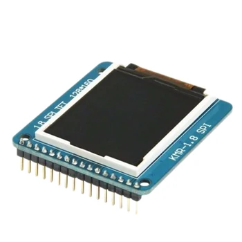 

1.8 Inch ST7735R SPI 128x160 TFT LCD Display Module Breakout PCB for Arduino