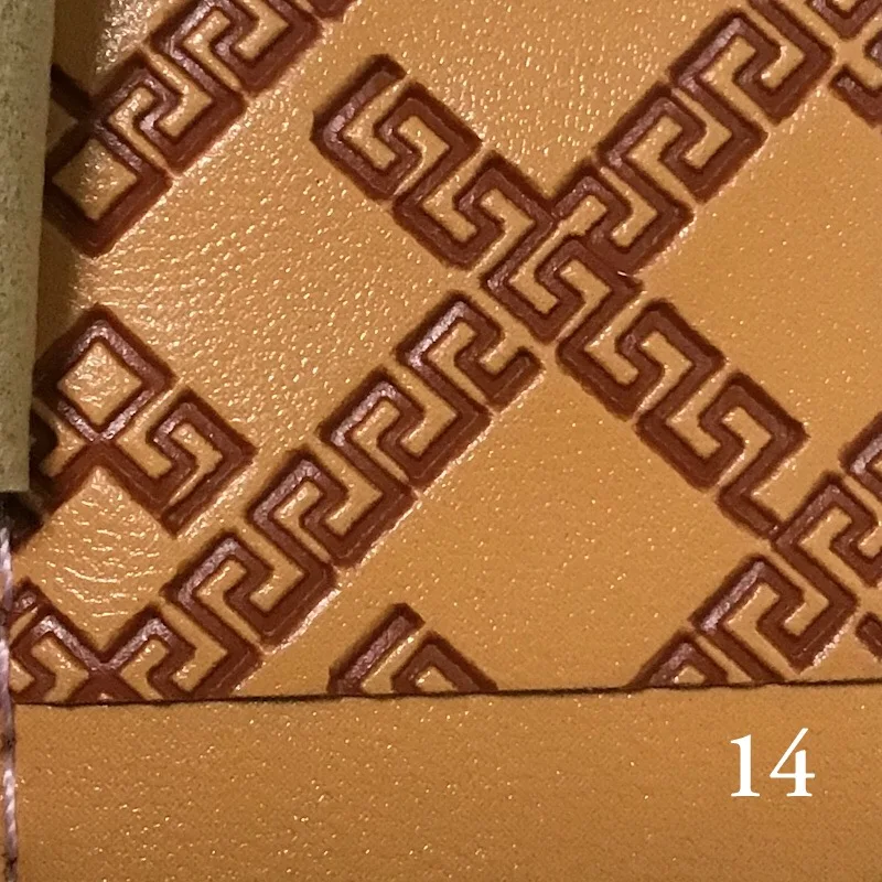14 Модная Синтетическая кожа 23 Цвета для женских сумок DIY украшения - Цвет: 14
