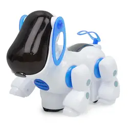 Универсальный Электрический светильник с перекрестными границами и звуком для щенков, электронные игрушки для домашних животных
