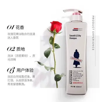 

Shampoo leaves fragrance, oil control, oil removal and unisex conditioner shampoo nourishes and softens