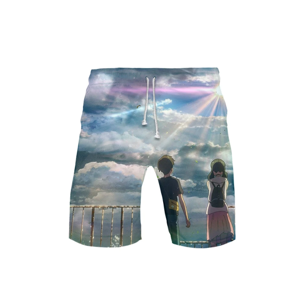 Son of the weather new beach shorts 3 print cool Fashion Summer shorts fashion Street CasualPopular kpop Short  pant Hipster
