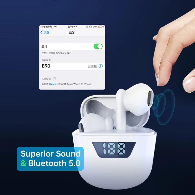 Arikasen беспроводные наушники TWS Bluetooth 5 0 спортивные стерео гарнитура с микрофоном
