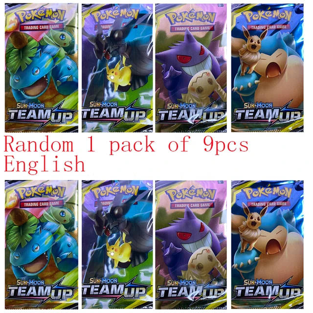 New 9pcs Takara Tomy Pokemon French Cards Table Card Game GX EX MEGA Trainer Energy Japanese Pokemon Cards Kids Birthday Gifts English 9pcs