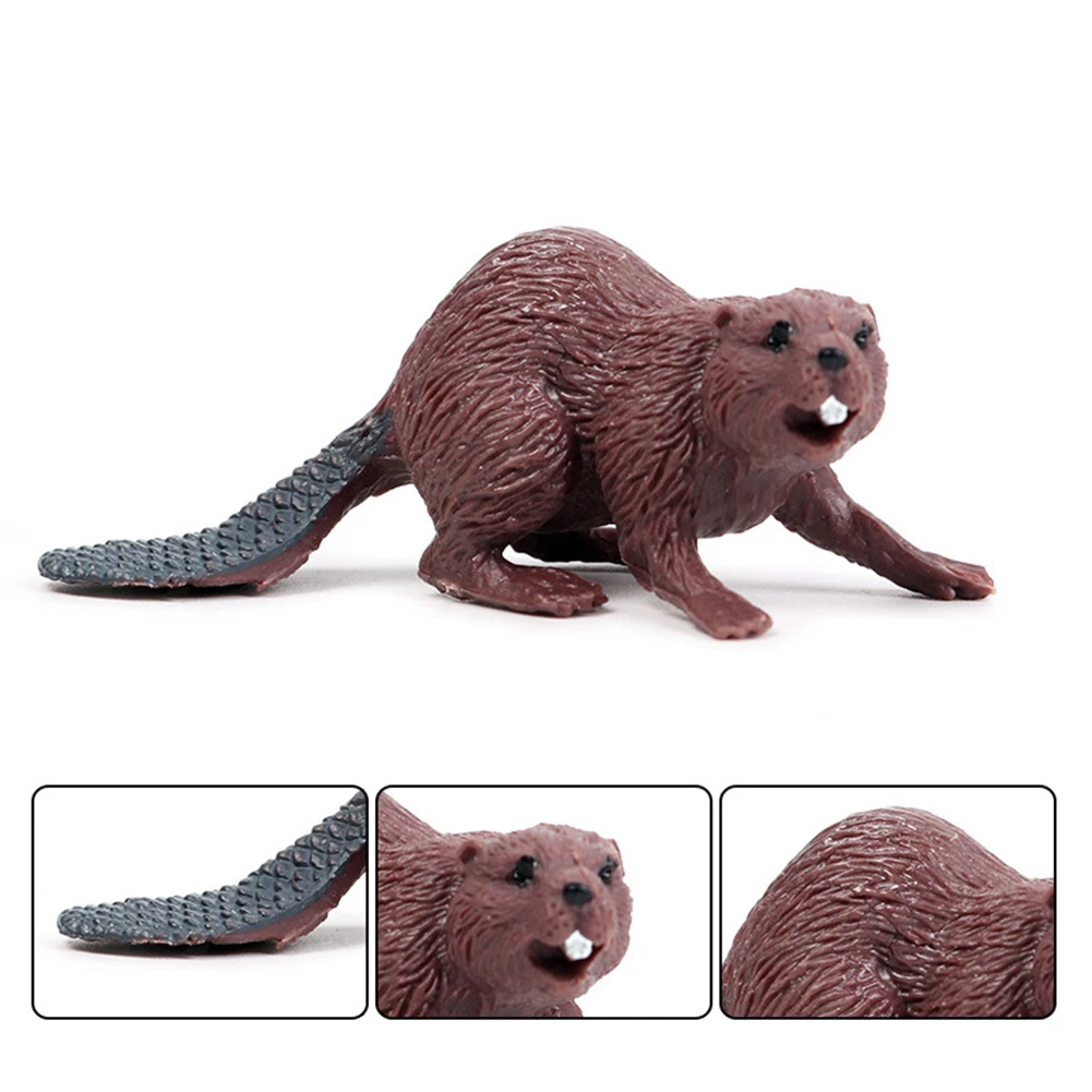 Моделирование Коллекционные ручной работы Барсук дикие животные фигурка игрушка стол орнамент детские развивающие игрушки