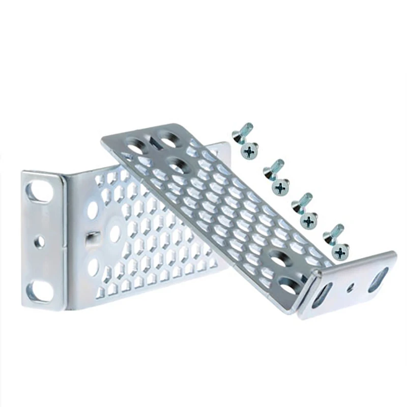C3850-RACK-KIT = 19 인치 랙 마운트 키트, 귀 브래킷, 시스코 WS-C3850-24XS-S 호환 가능