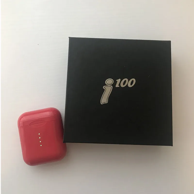 I100 TWS 1:1 мини беспроводные наушники 5D Super Bass i100 bluetooth гарнитура наушники pk i20 i60 i80 i90 i200 TWS