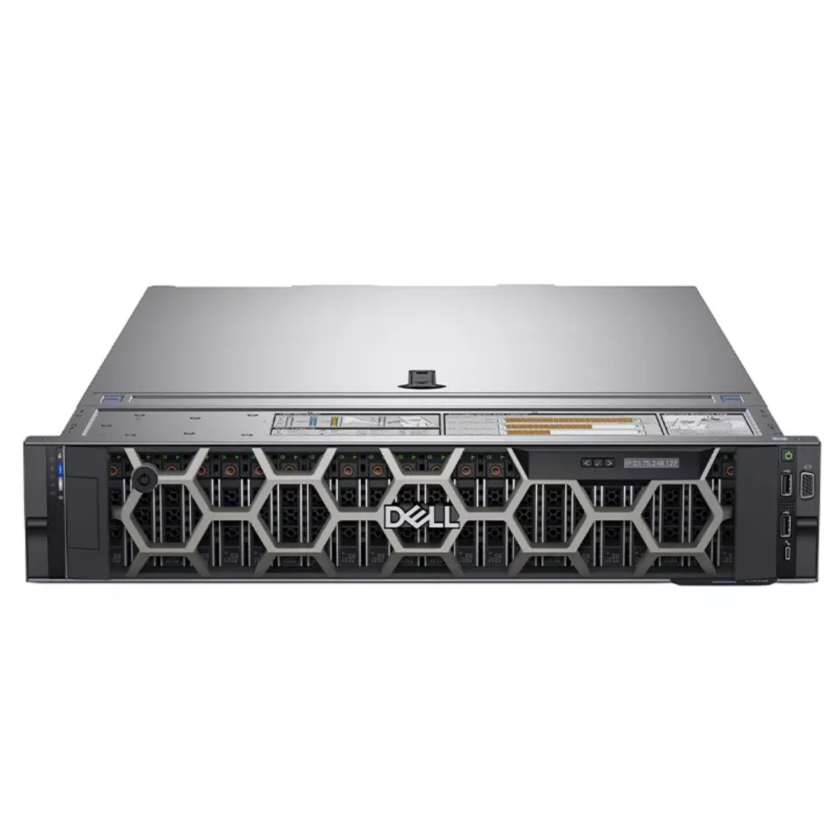 Серверы Dell EMC PowerEdge R740 оригинальные серверы Xeon Brass 3204 128G 16T SAS серверная стойка с