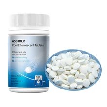

50pcs/bottle Swimming Pool Effervescent Tablets Multifunctional Pool Cleaning Stains Efficient Cleaning Water Disinfection