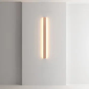 

Fashion Simple Rectangle Black Rose 130cm Gold Led Wall Lamp Bedside Sconces Light lamp Living Bathroom Indoor Aisle Light