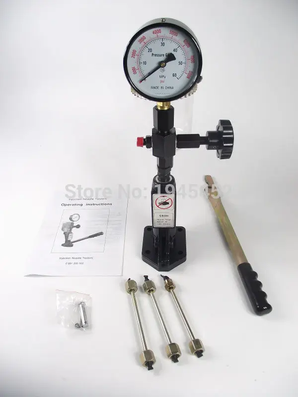 US $116.88 S60H S70H Common Rail Diesel Injector Nozzle Validator Fuel Nozzle Injector Tester Good QualityManual Diesel Booster Pump
